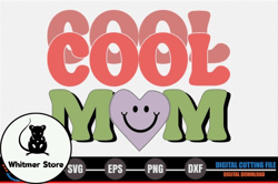 cool mom – mothers day svg design 256