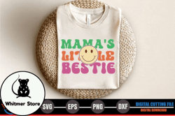 mama, mother day png, mother day pngs little bestie design 285