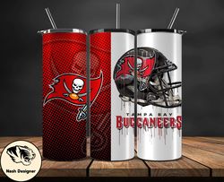 tampa bay buccaneers tumbler wrap, nfl logo tumbler png, nfl design png-08