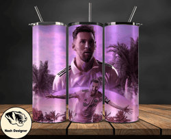 lionel  messi tumbler wrap ,messi skinny tumbler wrap png, design by nash designer 03