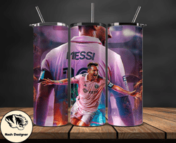 lionel  messi tumbler wrap ,messi skinny tumbler wrap png, design by nash designer 06