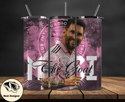 lionel  messi tumbler wrap ,messi skinny tumbler wrap png, design by nash designer 17