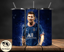 lionel  messi tumbler wrap ,messi skinny tumbler wrap png, design by nash designer 18