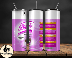 bitch spray, bitch be gone 20oz tumbler wrap png file for sublimation, rainbow bitch spray, tumbler png 29