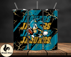 jacksonville jaguars tumbler wrap, sonic tumbler wraps,  nfl logo tumbler,nfl teams, nfl sports design, design by obryan