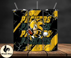 green bay packers tumbler wrap, sonic tumbler wraps,  nfl logo tumbler,nfl teams, nfl sports design, design by obryant s