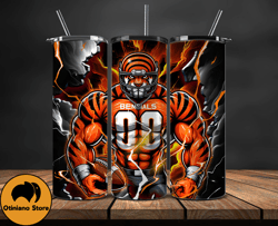 cincinnati bengals tumbler wraps, logo nfl football teams png,  nfl sports logos, nfl tumbler png design byevan 7