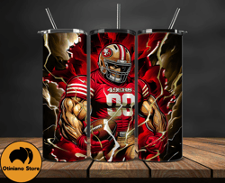 san francisco 49ers tumbler wraps, logo nfl football teams png,  nfl sports logos, nfl tumbler png design byevan 28