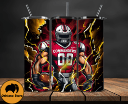 washington commanders tumbler wraps, logo nfl football teams png,  nfl sports logos, nfl tumbler png design byevan 32