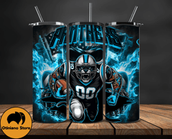 carolina panthers fire tumbler wraps, ,nfl png,nfl teams, nfl sports, nfl design png, design byevan 05