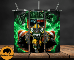 green bay packers fire tumbler wraps, ,nfl png,nfl teams, nfl sports, nfl design png, design byevan 12