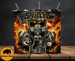 new orleans saints fire tumbler wraps, ,nfl png,nfl teams, nfl sports, nfl design png, design byevan 23