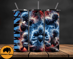 tennessee titans glow tumbler wraps, , nfl logo,, nfl sports, nfl design png, design byevan  30