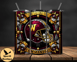 washington commanders logo nfl, football teams png, nfl tumbler wraps png design 71