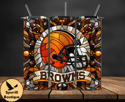 cleveland browns logo nfl, football teams png, nfl tumbler wraps png design 74