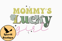 lucky mommy st patricks day svg retro design11