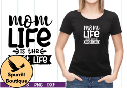 mom life is the best life svg design 41