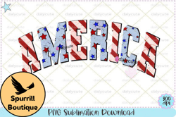 america varsity retro 4th of july png design 61