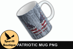 patriotic mug design png design 16