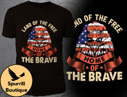 land of the free home of the brave design 49