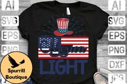 merica light svg design 24