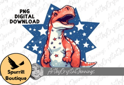 american dinosaur 4th of july design png design 35