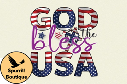 god bless the usa design 72