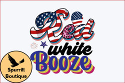 red white booze design 81