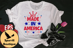 made in america t-shirt design design 86