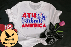 4th july celebrate america t-shirt design 87