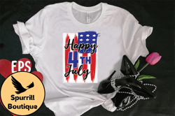 happy 4th july t-shirt design design 111