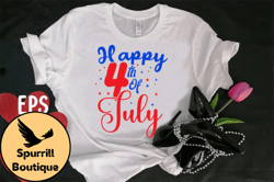 happy 4th of july t-shirt design design 03