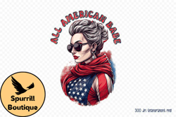 4th of july png - all american babe design 09