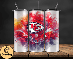 kansas city chiefs logo nfl, football teams png, nfl tumbler wraps png design 06