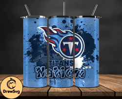 tennessee titans logo nfl, football teams png, nfl tumbler wraps png design 09