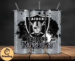las vegas raiders logo nfl, football teams png, nfl tumbler wraps png design 13