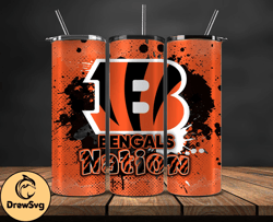 cincinnati bengals logo nfl, football teams png, nfl tumbler wraps png design 21