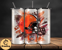 cleveland browns logo nfl, football teams png, nfl tumbler wraps png design 31