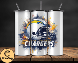 los angeles chargers logo nfl, football teams png, nfl tumbler wraps png design 35