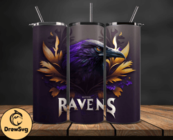 baltimore ravens logo nfl, football teams png, nfl tumbler wraps png design 48