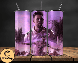 lionel  messi tumbler wrap ,messi skinny tumbler wrap png, design by drewsvg store 03