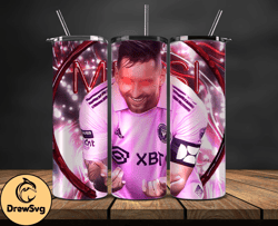 lionel  messi tumbler wrap ,messi skinny tumbler wrap png, design by drewsvg store 09