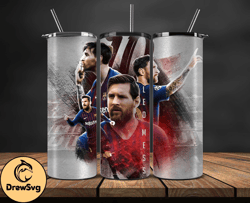 lionel  messi tumbler wrap ,messi skinny tumbler wrap png, design by drewsvg store 47