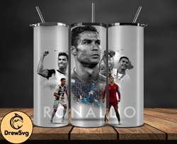 ronaldo tumbler wrap ,cristiano ronaldo tumbler design, ronaldo 20oz skinny tumbler wrap, design by drewsvg store 11