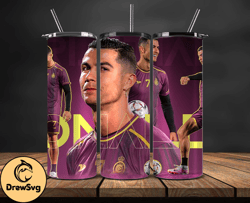 ronaldo tumbler wrap ,cristiano ronaldo tumbler design, ronaldo 20oz skinny tumbler wrap, design by drewsvg store 14