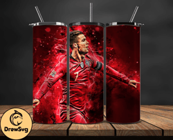 ronaldo tumbler wrap ,cristiano ronaldo tumbler design, ronaldo 20oz skinny tumbler wrap, design by drewsvg store 15