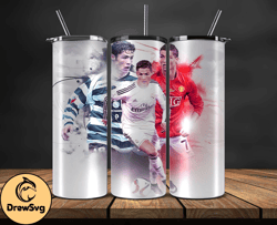 ronaldo tumbler wrap ,cristiano ronaldo tumbler design, ronaldo 20oz skinny tumbler wrap, design by drewsvg store 30