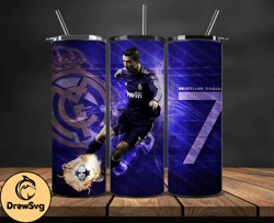 ronaldo tumbler wrap ,cristiano ronaldo tumbler design, ronaldo 20oz skinny tumbler wrap, design by drewsvg store 35