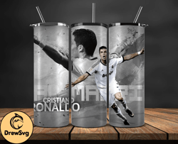 ronaldo tumbler wrap ,cristiano ronaldo tumbler design, ronaldo 20oz skinny tumbler wrap, design by drewsvg store 42