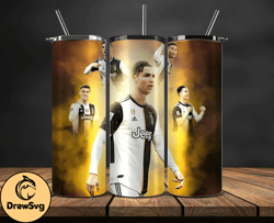 ronaldo tumbler wrap ,cristiano ronaldo tumbler design, ronaldo 20oz skinny tumbler wrap, design by drewsvg store 45